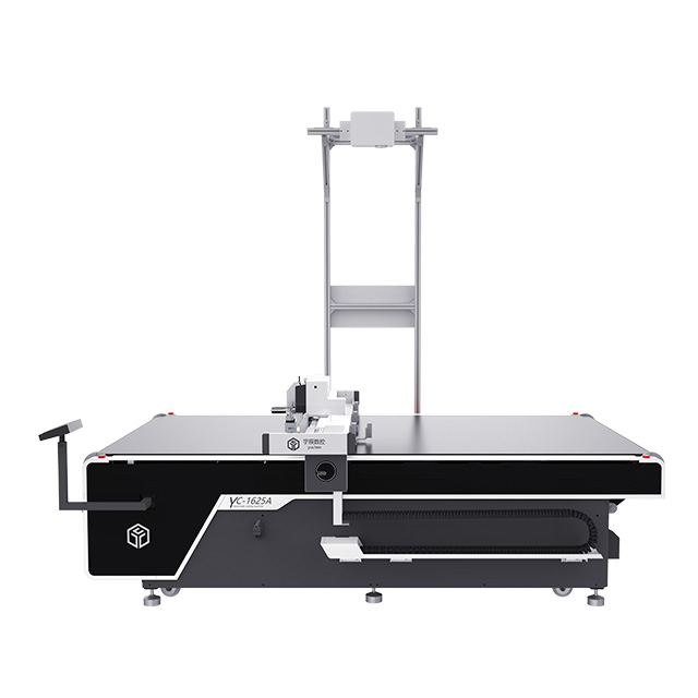 Máquina de corte de piezas de cuero Yuchon con plotador de corte del escáner